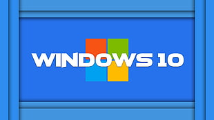 Windows 10 logo, Windows 10, operating systems, computer, humor HD wallpaper