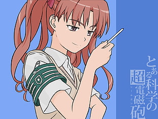 female anime character digital wallpaper HD wallpaper