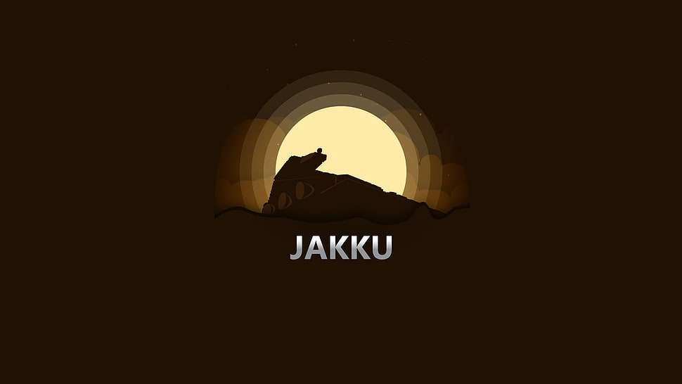 Jakku text illustration, Star Wars, Star Wars: The Force Awakens, digital art, silhouette HD wallpaper