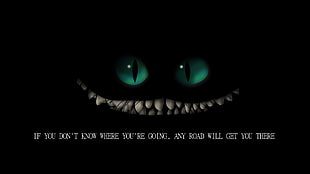 Cheshire Cat with quotes