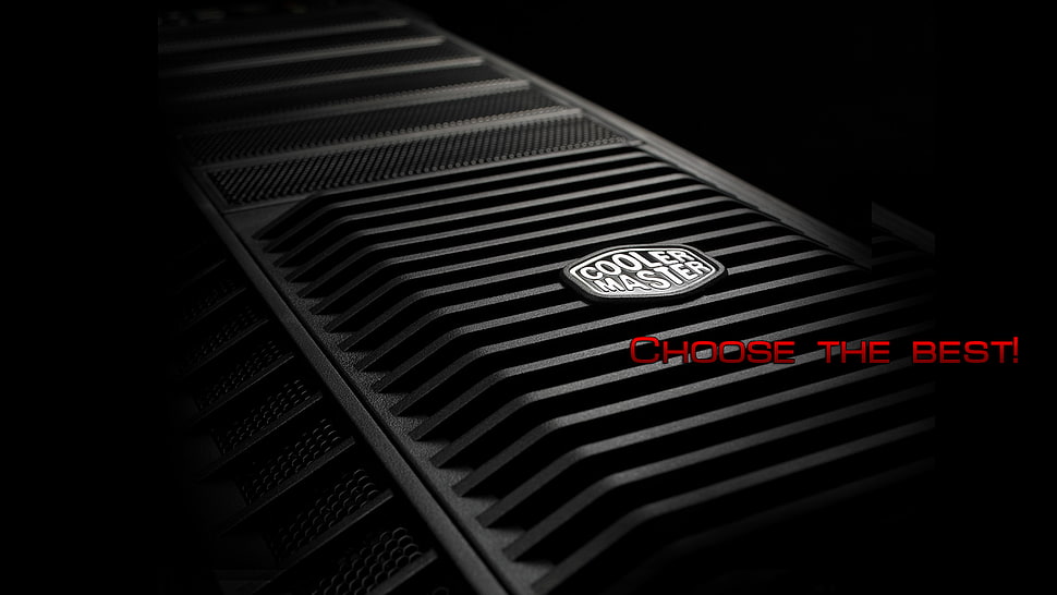 black and gray car amplifier, technology, typography, computer HD wallpaper