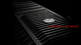 black and gray car amplifier, technology, typography, computer HD wallpaper