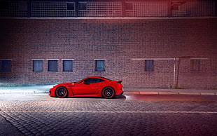 red and black coupe die-cast model, Novitec, Novitec Rosso, Ferrari, Ferrari California T HD wallpaper