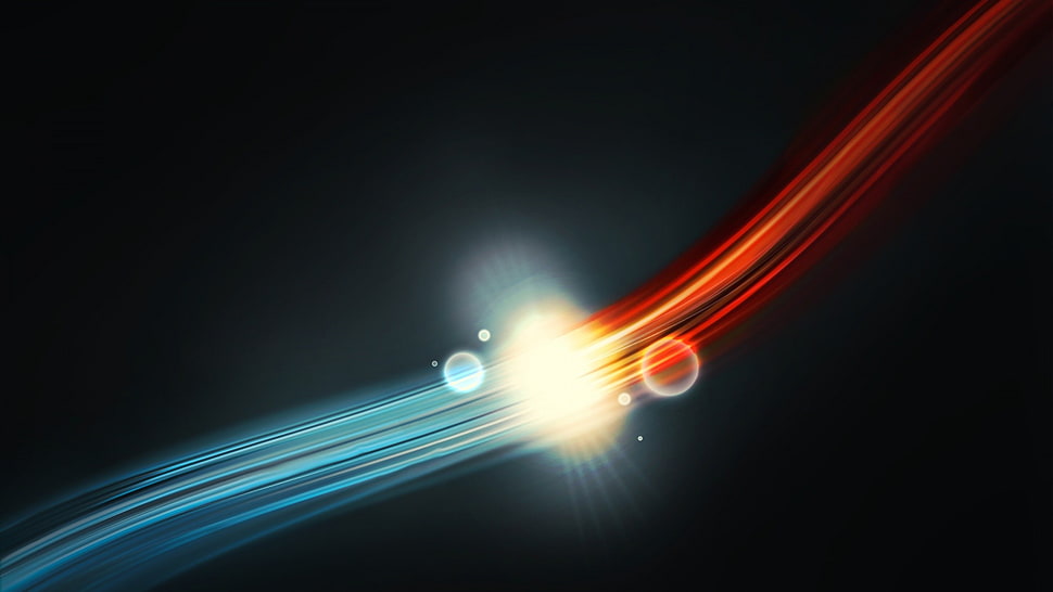 blue and red wallpaper HD wallpaper