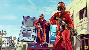 Grand Theft Auto graphics artwork HD wallpaper
