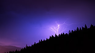 lightning photo, romania HD wallpaper