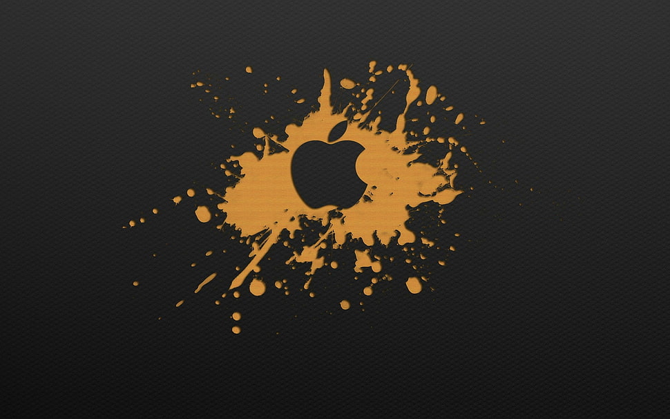 Apple logo HD wallpaper