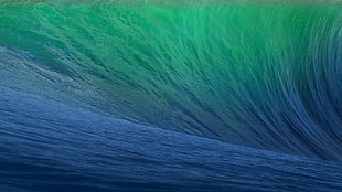 macro shot of water waves
