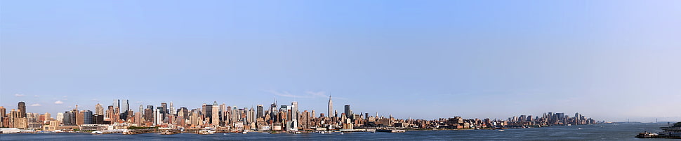 cityscape, New York City, triple screen HD wallpaper