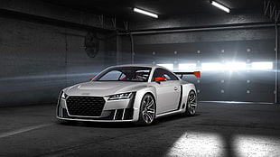 gray Audi coupe, Audi TT, concept cars, car HD wallpaper