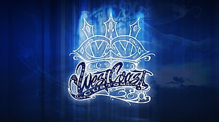 West Coast LED logo HD wallpaper