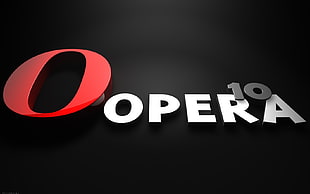 Opera logo HD wallpaper