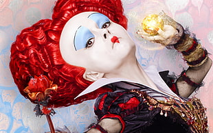 Alice in Wonderland Queen of Hearts portrait