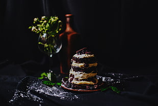chocolate cake, Cake, Dessert, Blackberries HD wallpaper