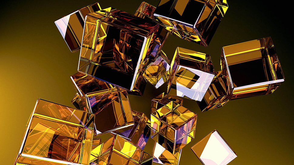 brown graphic wallpaper, 3D, abstract HD wallpaper