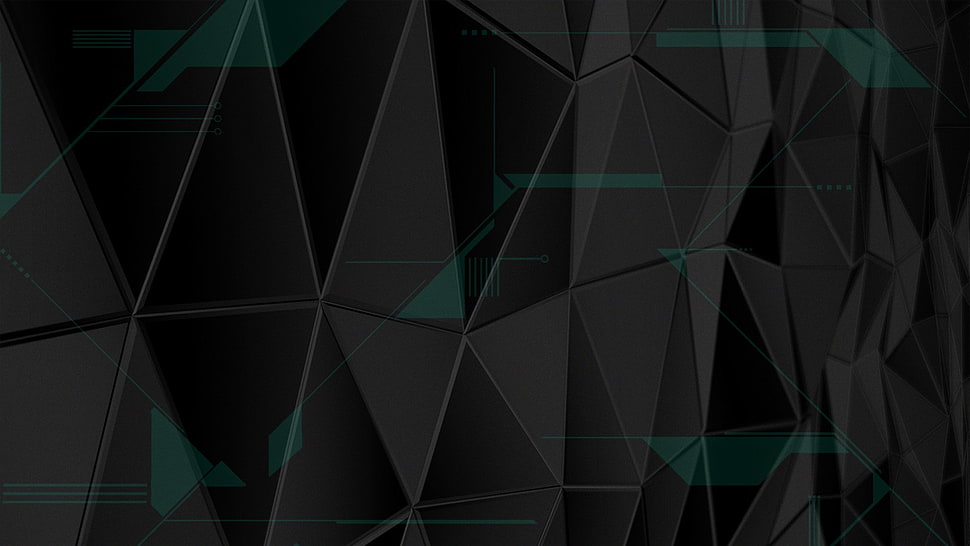 geodesic digital wallpaper, geometry, triangle HD wallpaper