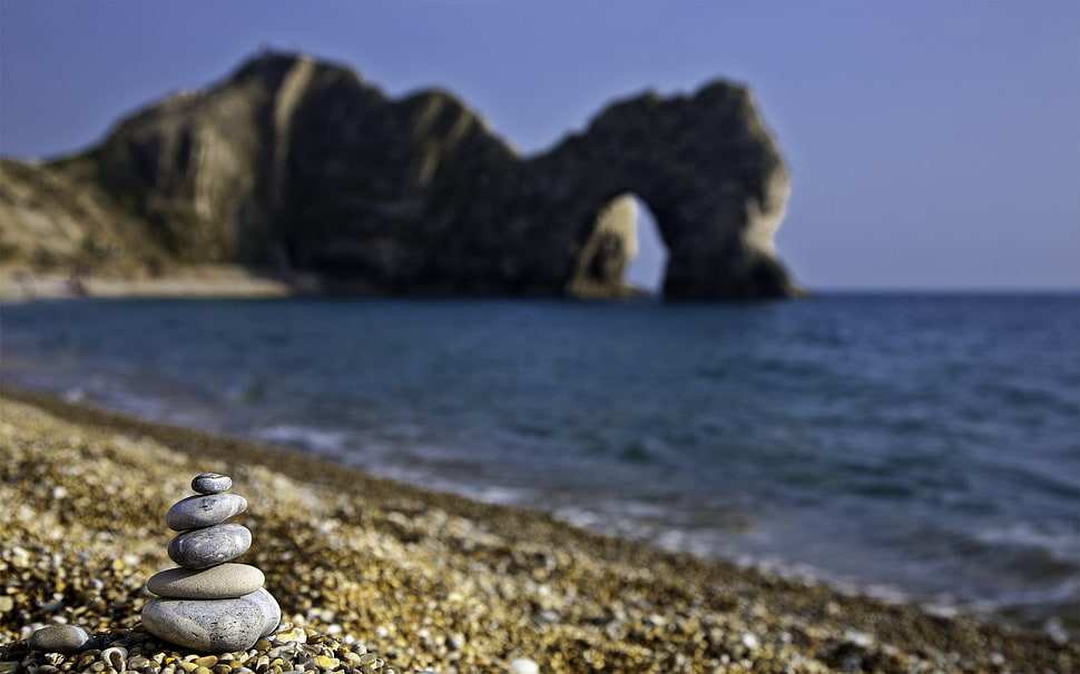 photography stones stack HD wallpaper