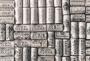 white cork lot, cork, textured, texture HD wallpaper