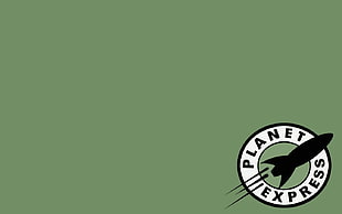 Planet Express logo, Futurama, cartoon, animated movies, animation