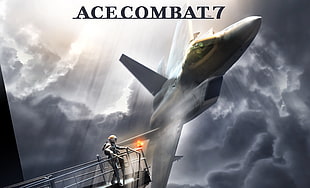 digital wallpaper of Ace Combat 7