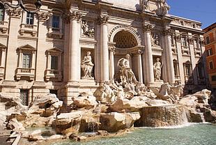 Trevi Fountain, Rome HD wallpaper