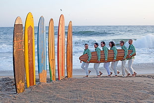 seven surfboards, Rammstein, R+, Mein Herz Brent, surfboards HD wallpaper