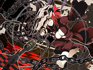 female anime character illustration, anime HD wallpaper