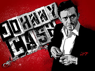 Johnny Cash wallpaper, Johnny Cash, music, musician