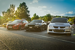 black Nissan Skyline GT-R R34 coupe, Nissan, skyline, Nissan Skyline R34, Nissan Skyline GT-R R34 HD wallpaper