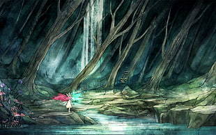 abstract painting, Child of Light HD wallpaper