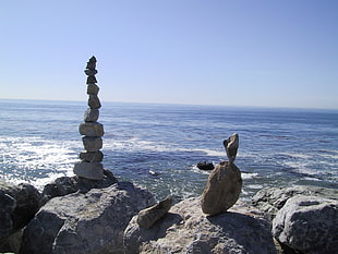 cairm near the ocean photography