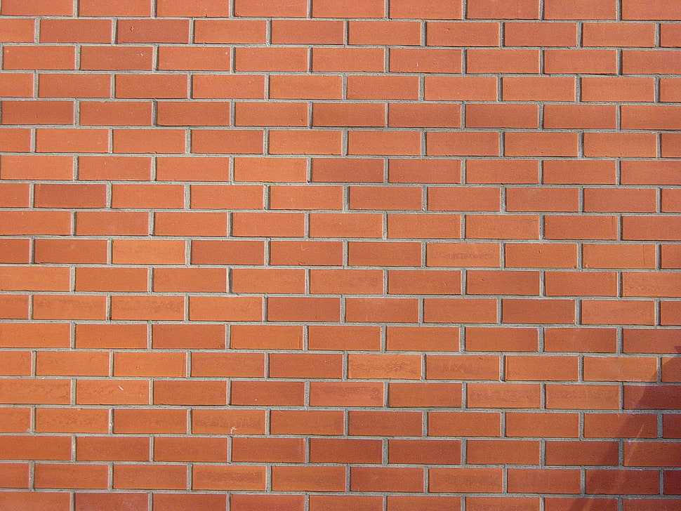 red brick wall HD wallpaper