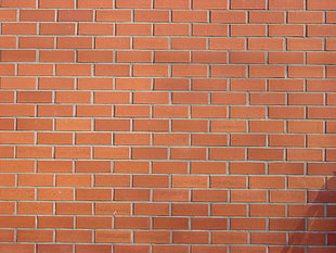 red brick wall
