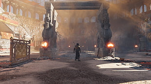 game application screenshot, Assassin's Creed, video games, Assassin's Creed: Origins HD wallpaper
