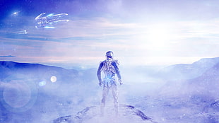 male character wallpaper, video games, Mass Effect: Andromeda, Ryder, Ark Hyperion HD wallpaper