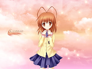 Clannad anime character HD wallpaper