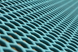 blue plastic case, Mesh, Surface, Texture