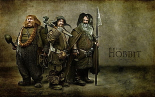 The Hobbit poster, The Hobbit, movies, dwarfs
