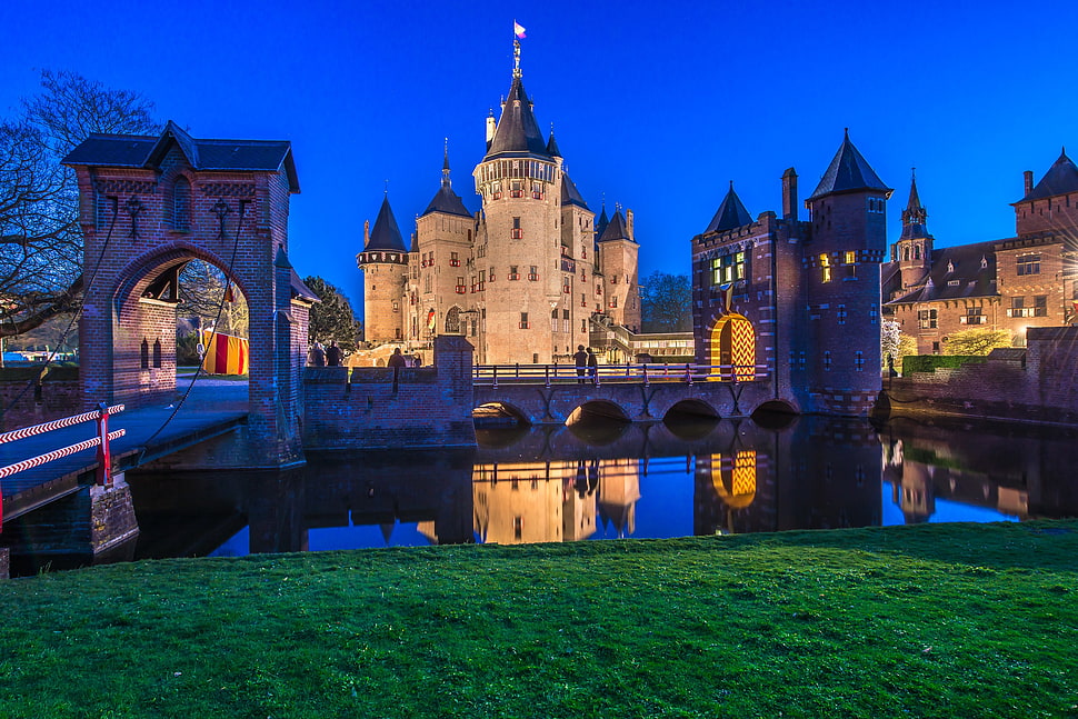 castle, architecture, castle, ancient, tower HD wallpaper
