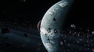 planet wallpaper, Star Citizen, video games, space
