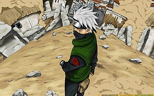 Naruto Kakashi character, Naruto Shippuuden, Hatake Kakashi HD wallpaper