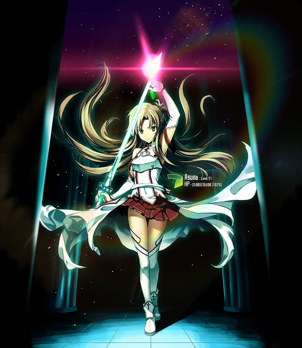 photo of Sword Art Online Asuna HD wallpaper
