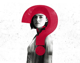 pink question mark, Truth or Dare, Lucy Hale, Horror