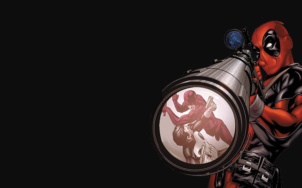 Deadpool illustration, Deadpool HD wallpaper