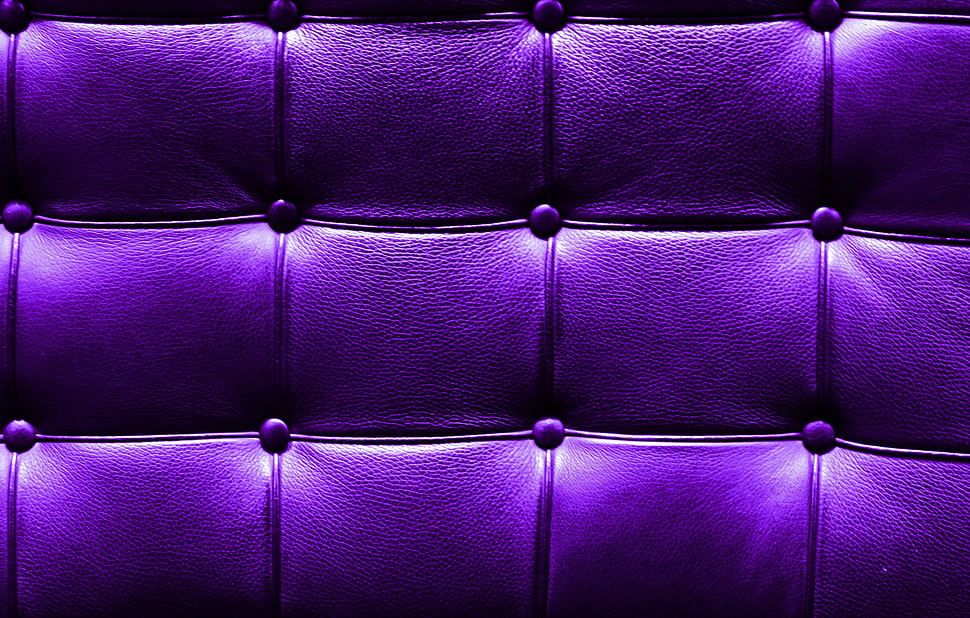 purple tufted textile HD wallpaper