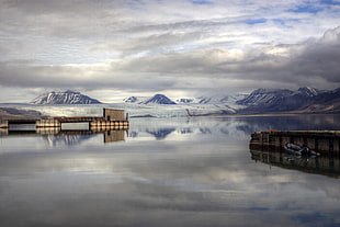 body of water, spitsbergen HD wallpaper