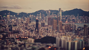 high-rise buildings, city, Hong Kong