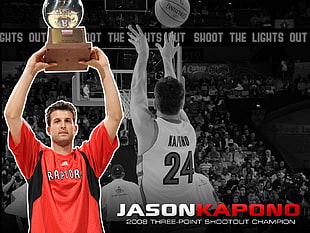 Jason Kapono 2008 three-point shootout champion digital wallpaper