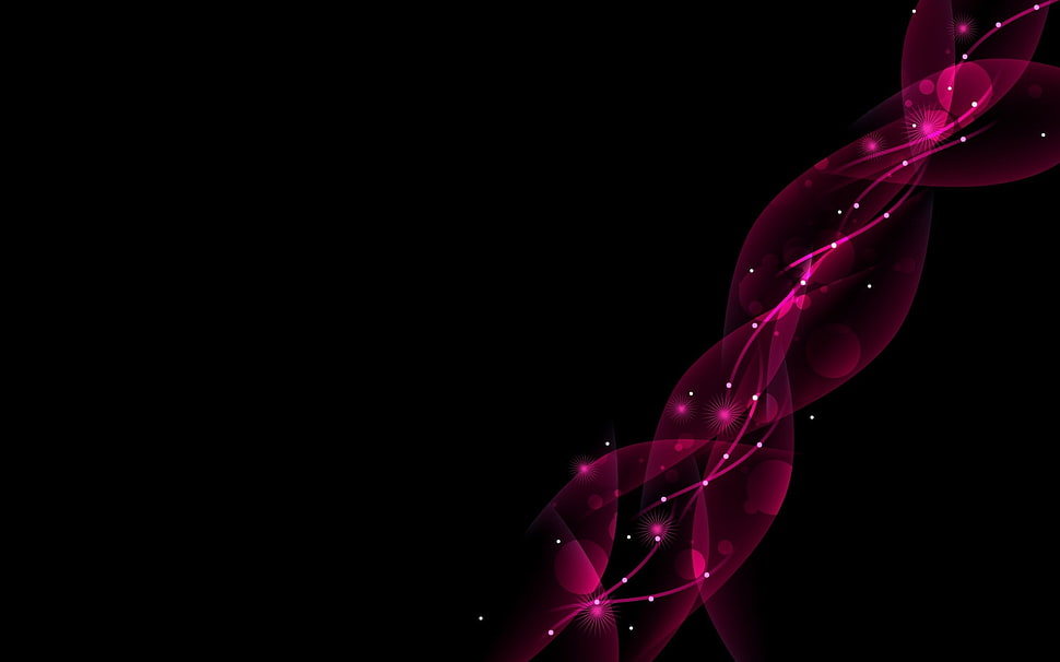 pink digital wallpaper HD wallpaper