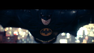 black and gray car steering wheel, Batman: Arkham Knight, video games, Batman
